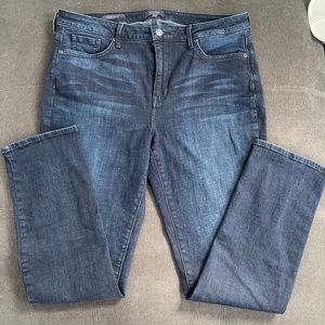 EUC NYDJ Sheri Slim -size 12